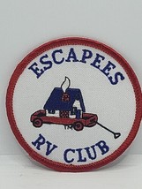 Escapees RV Club Embroidered Patch 3&quot; - Vintage - £7.84 GBP
