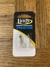 Lindy Frostee LFJ430 Hook #4 GRN/GLW 1ea 2 pk-Brand New-SHIPS N 24 Hours - £14.04 GBP