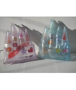 Castles Lip Gloss with Accessories 2  Diff Colors  2 pc Lot Set  #Cmts20 - $7.91