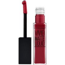 Maybelline New York Color Sensational Vivid Matte Liquid Lipstick, #36 Red Punch - £6.32 GBP