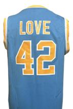 Kevin Love #42 College Basketball Jersey Sewn Blue Any Size image 5