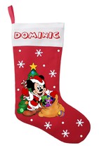 Mickey Mouse Christmas Stocking - Personalized Mickey Mouse Stocking - £26.23 GBP