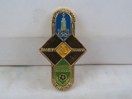 Vintage Olympic Pin - Soccer Moscow 1980 - Stamped Pin - $15.00