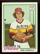 Houston Astros Mark Lemongello 1978 Topps # 358 EX/EM - £0.39 GBP