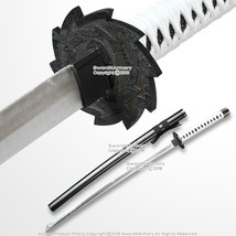 SparkFoam Fantasy Anime Samurai Katana Foam Toy Sword with Scabbard White - £23.37 GBP