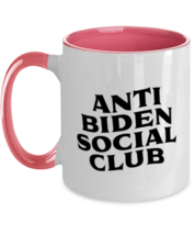 Jo Biden Mugs Anti Biden Social Club Pink-2T-Mug  - £14.11 GBP