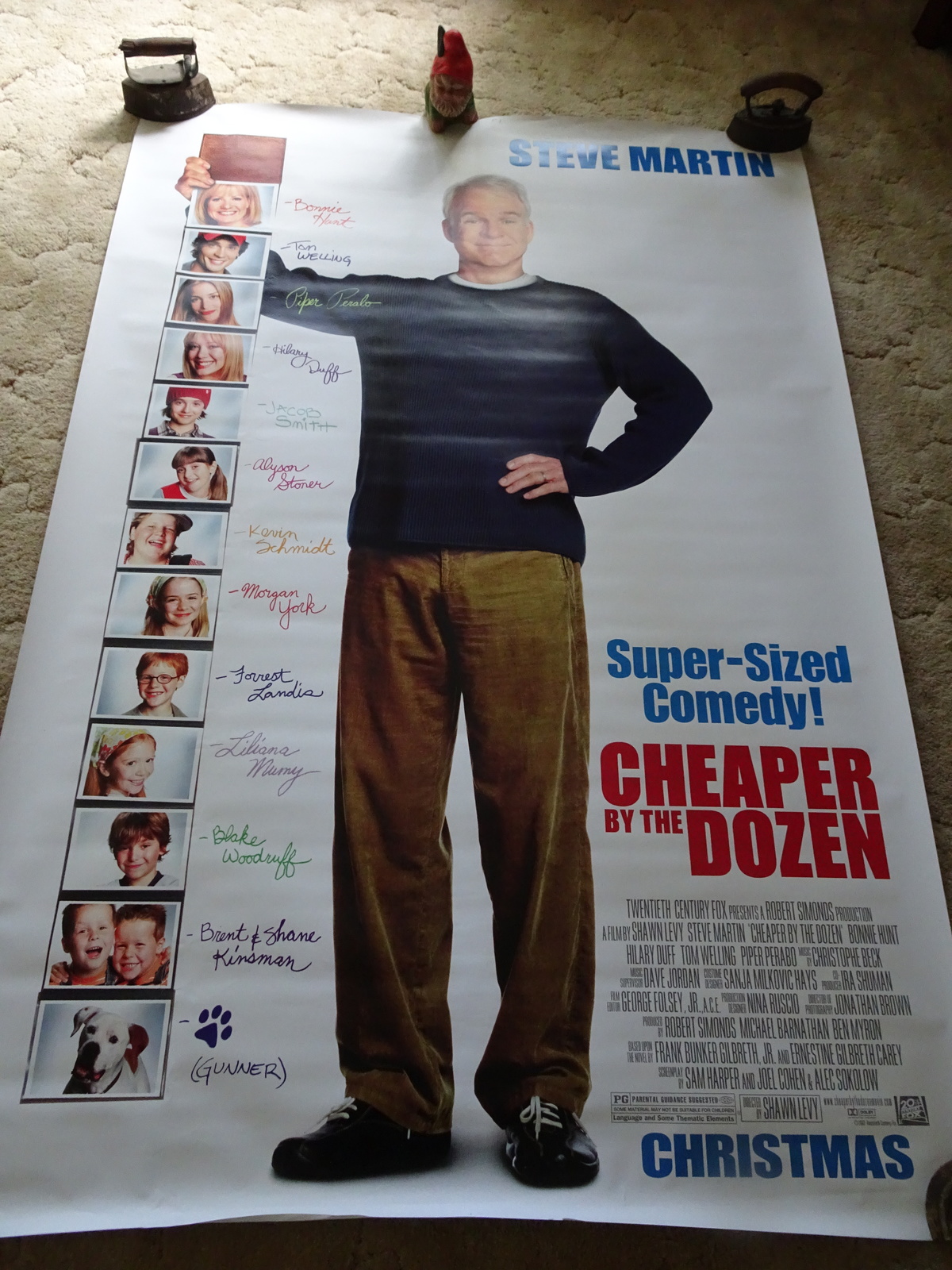 Primary image for CHEAPER BY THE DOZEN - MOVIE BANNER WITH STEVE MARTIN
