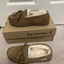 Bearpaw Men&#39;s Moc II Slipper Hickory SIZE 9 - £38.37 GBP