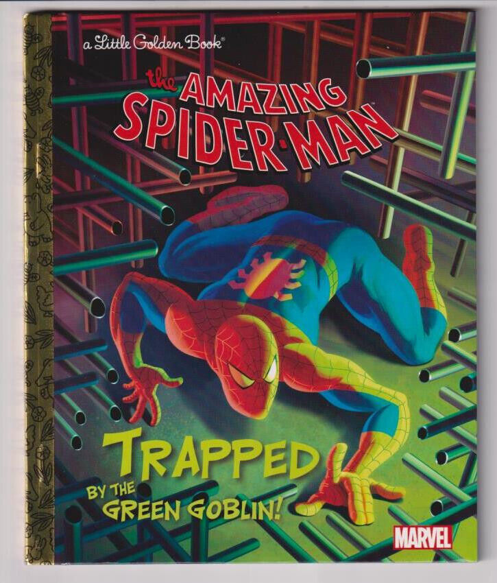 Primary image for Trapped by the Green Goblin! (Marvel: Spider-Man) LITTLE GOLDEN BOOK C2