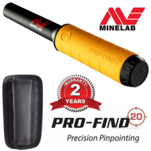 Minelab Pro Find 20 Pinpointer~Probe with 2 Year Warranty and Holster - £77.77 GBP