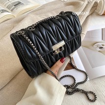 Women&#39;s Bag Off White Tote Bag Female  Bag Black Messenger Bag Imitation  s Hand - £150.12 GBP