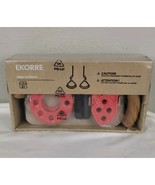 NEW IKEA EKORRE Exercise Hand Rings Rope Wood Handle Jon Eliason Age 5+ - $22.77