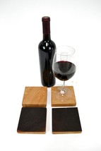 Wine Barrel Coasters - Kalnini - Made from retired California wine barrels - £39.40 GBP