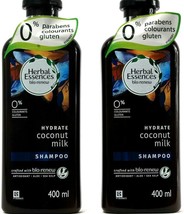 2 Ct Herbal Essences Bio Renew Hydrate Coconut Milk Shampoo Aloe Sea Kel... - $29.99