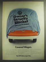 1974 Volkswagen Bus Advertisement - Covered Wagon - £14.62 GBP