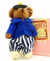 Russ Tiny Town Miniature Jointed Plush Teddy Bear Nautical Sailor 3-1/2&quot; - $74.44 MXN