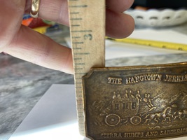 Western solid metal belt buckle  image 5