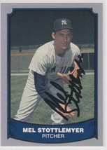 Mel Stottlemyre Signed Autographed 1988 Pacific Legends Baseball Card - ... - $20.00