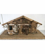 Lignoma Nativity Set Hand Carved Made In Italy - $494.99
