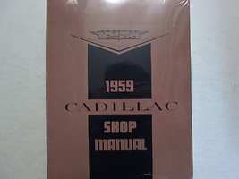 1959 Cadillac Eldorado Seville Repair Shop Service Manual New Reprint X Factory - £62.53 GBP
