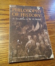 020 Philosophy of History W. H. Walsh Paperback Book Harper Tourch 1966 - £7.85 GBP