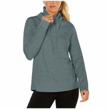 32 DEGREES Ladies&#39; Funnel Neck Top  , Heather Green ,  Small - $19.79