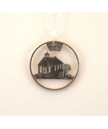Iowa State, Cut-Out Coin Jewelry, Necklace/Pendant - £18.05 GBP
