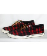Sperry Wool Blend Buffalo Plaid Water Resistant Techwave Shoes Mn&#39;s NWT HTF - $81.69 CAD