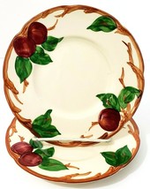 Franciscan Ware Apple 6.5&#39; Plate 6.5&quot; Set of 2 Hand Decorated USA - $13.09
