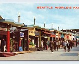 Worlds Justo Boulevards Del Mundo Seattle Washington Wa Unp Cromo Postal P4 - £3.50 GBP