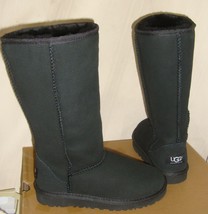 UGG Australia KIDS Black Classic Tall Suede Sheepskin Boots Size US 13 N... - $89.00