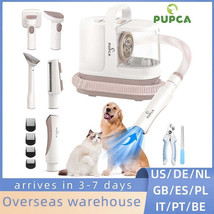 PUPCA Pet Grooming Kit - Vacuum Cleaner for Dog Hair with 7 Grooming Tools - £335.41 GBP+
