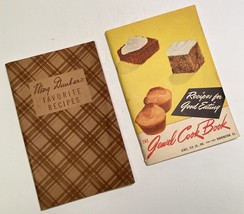 2 Vintage Jewel Tea Booklets Mary Dunbar’s Favorite Recipes The Jewel Cookbook - £16.95 GBP