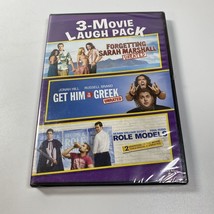 Forgetting Sarah Marshall / Get Him To The Greek / Role Models DVD Set - Sealed! - $2.67