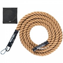 1.5&quot;x15FT Gym Climbing Rope Fitness Strength Training Rope Home Exercise - £43.58 GBP