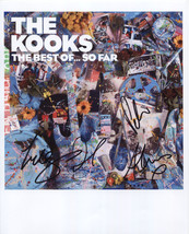 The Kooks (Band) SIGNED 8&quot; x 10&quot; Photo + COA Lifetime Guarantee - £48.46 GBP