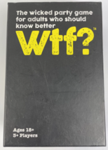 Rated R : WTF &quot; What The F#@K&quot;  Adult Card Dice Game 2018 Pressman Games - $17.81