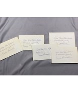 Ernie Harwell Hand Signed Autographed 3x5 Index Card Detroit Tigers Broa... - $376.41 MXN