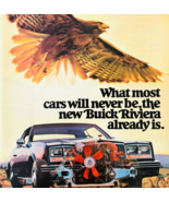 1978 Buick Riviera Advertisement Classic Automobilia Red Tailed Hawk DWW12C - $457.58 MXN