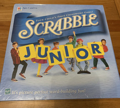 Scrabble Junior Milton Bradley First Crossword Game Family Board Game New - £12.65 GBP