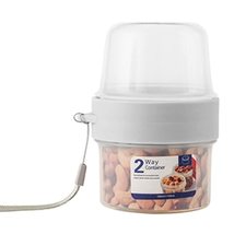 2-Way Container for Salads, Sauces, Fruits and Snacks- 150mL - £4.74 GBP