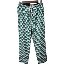 Boden Medium Men&#39;s Pajama Cotton Christmas Tree Printed Brushed Pull-Ons Pockets - £16.82 GBP