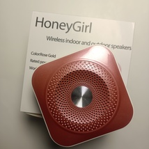 HoneyGirl Wireless Speakers   Rose Gold, Indoor & Outdoor Sound Delight image 2