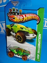 Hot Wheels 2013 Dino Riders #67 Swamp Buggy Green w/ OR6SPs - £1.58 GBP