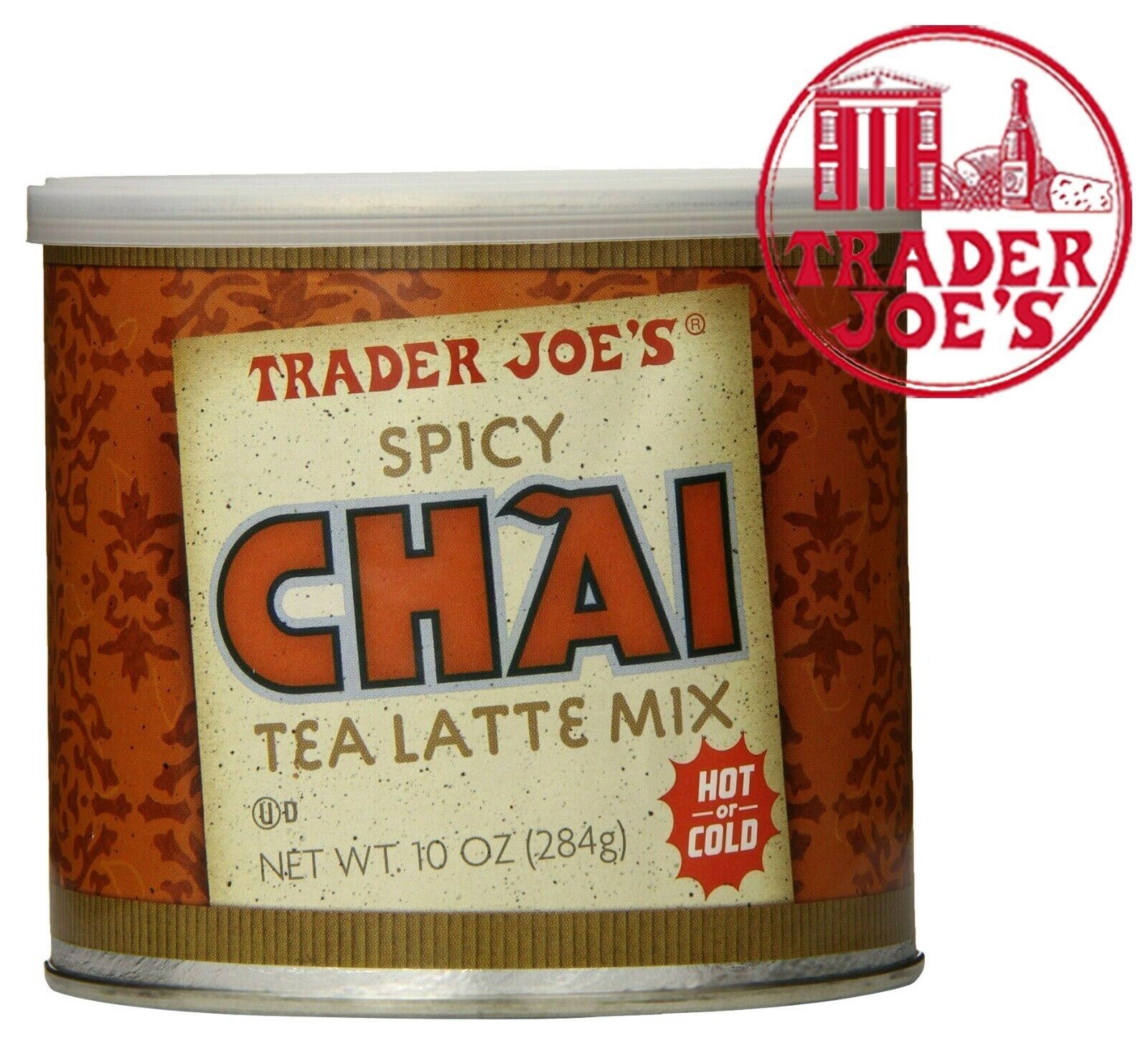 Trader Joe's Spicy Chai Tea Latte Mix 10 oz Tea