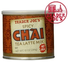 Trader Joe&#39;s Spicy Chai Tea Latte Mix 10 oz - £7.27 GBP