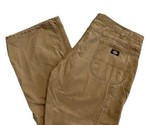 Dickies Relaxed Canvas Work Wear Double Knee Carpenter Painter Tan Pants... - £19.46 GBP