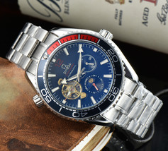Automatic Mechanical Watch 3-Pin Flywheel Seahorse Steel Band - $137.50