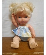 Love My Baby Doll Mattel Toy 90s 1993 Vintage 9&quot; Eats Pees - $223.12 MXN