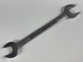 Vintage Craftsman 7/8&quot; 3/4&quot; Double Open End Wrench -V- 44584 (F) - $4.74